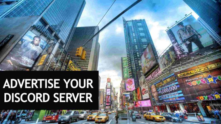 advertise discord server