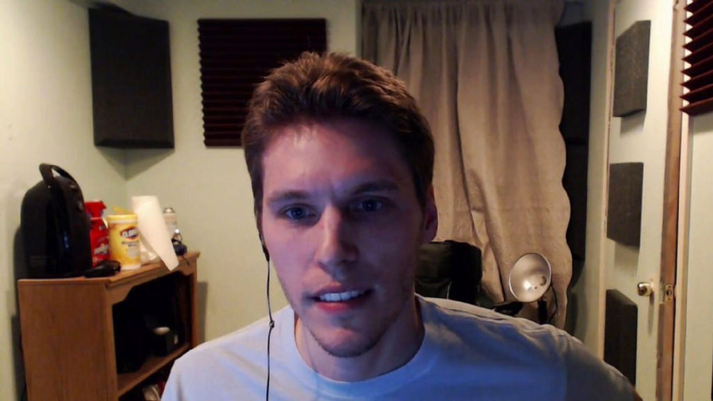 jerma sitting in his room